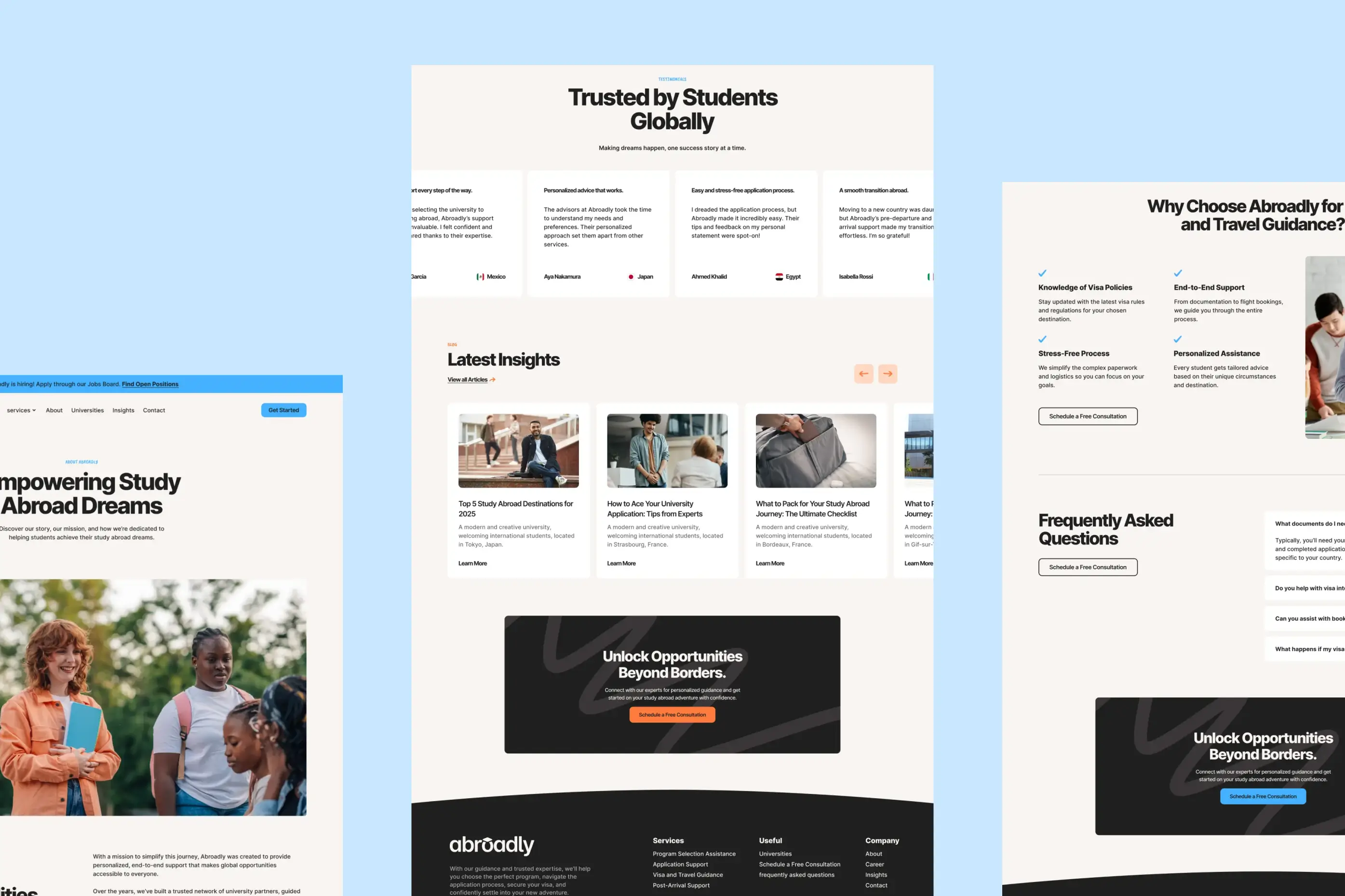 Abroadly case study screenshot 5