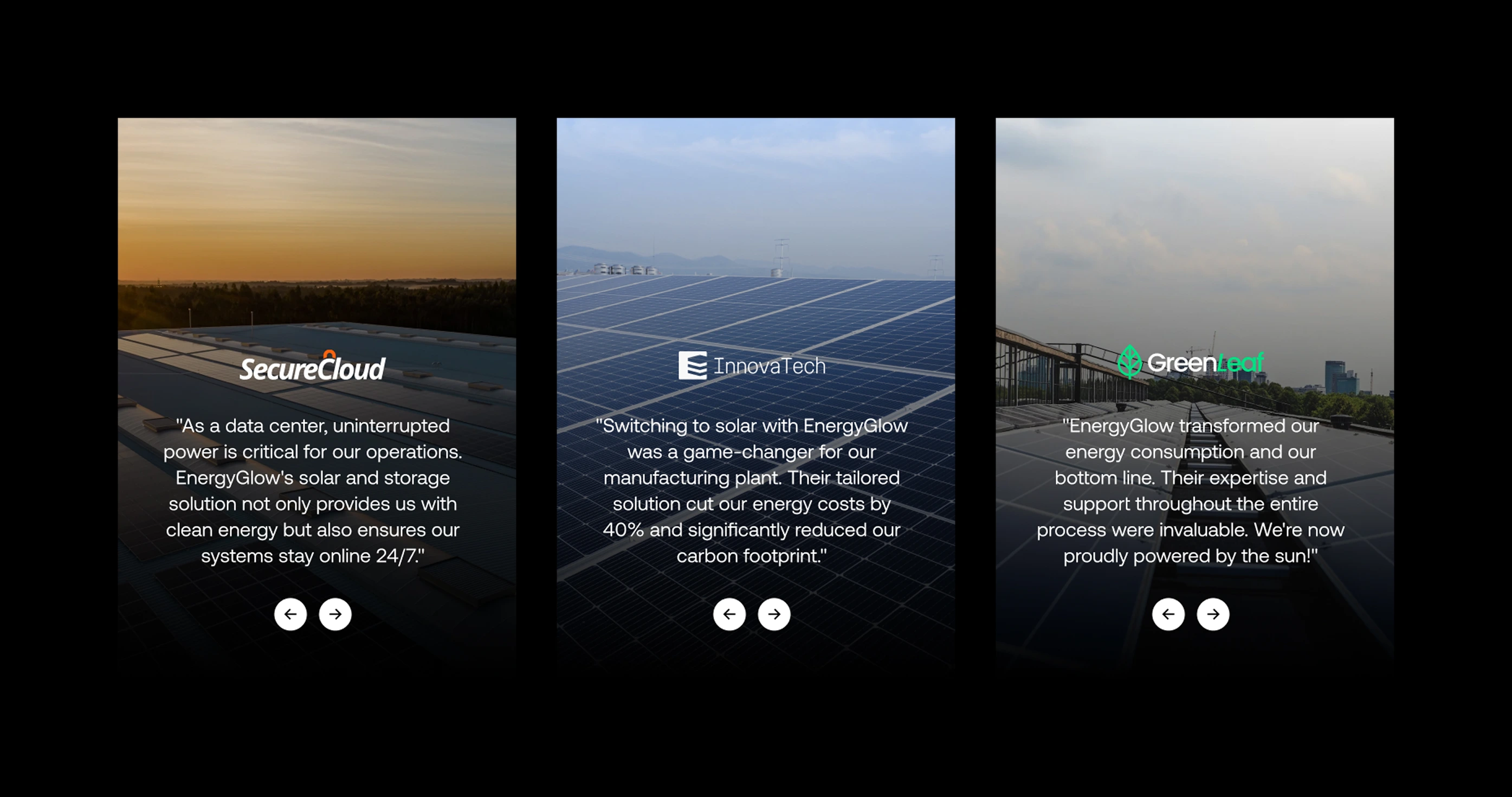 EnergyGlow case study screenshot 6